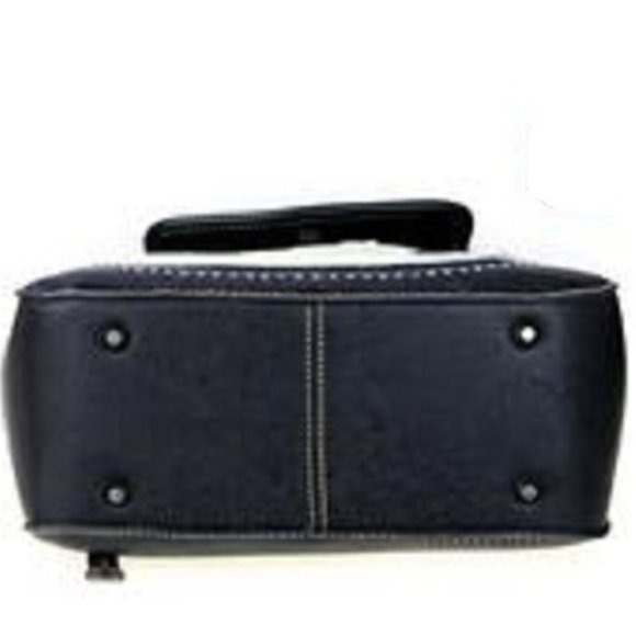 Trinity Ranch Leather Hair-on Saddle Bag - Picture 3 of 3